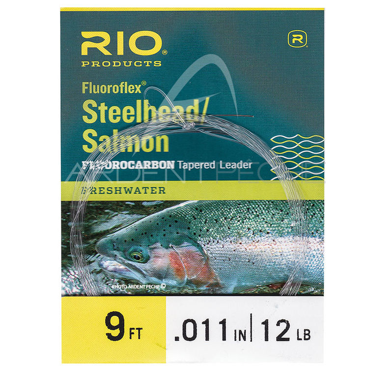 Bas de ligne RIO Steelhead/saumon fluoroflex 9´(2,70m)