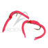 Mouche FMF Wiggly Worm rouge 9370