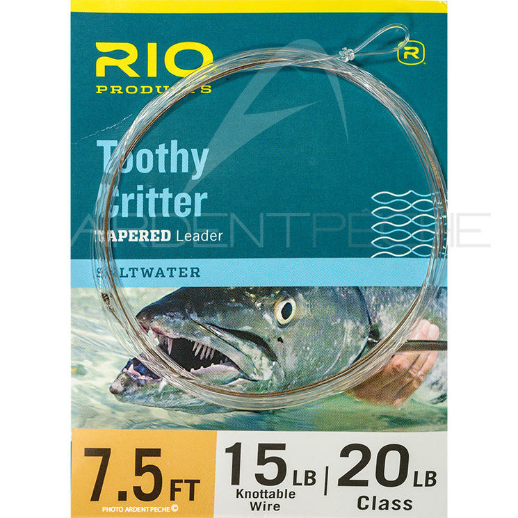 Bas de ligne RIO TOOTHY CRITTER II sans agrafe