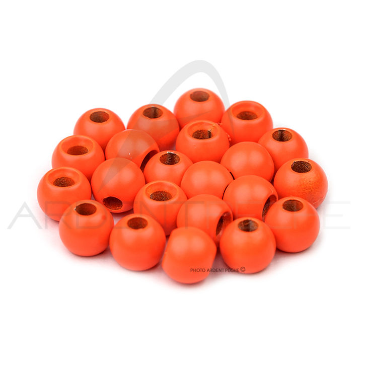 Perle laiton ECO orange (x50)
