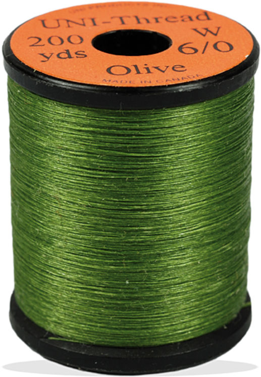 Fils de montage Uni-thread 8/0 olive