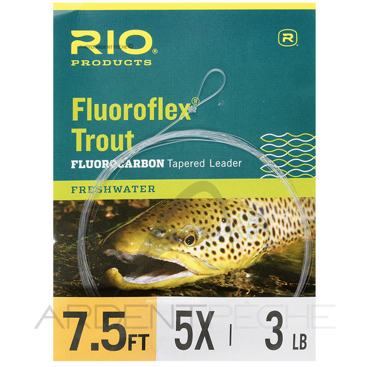 Bas de ligne RIO Fluoroflex 7,5' (2,30m)