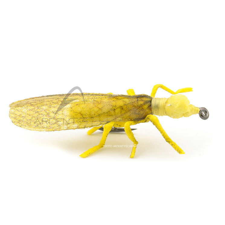 Mouche réaliste Stonefly dry II yellow sally