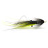 Mouche FMF Saumon tube fly super snaelda noir/chartreuse
