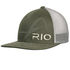 Casquette RIO Make The Connection Embroidered Logo Mesh Back - Slate Green