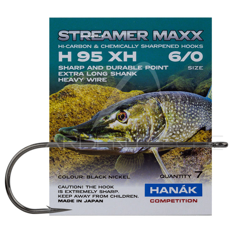 Hameçon mouche brochet HANAK Streamer MAXX H95 XH