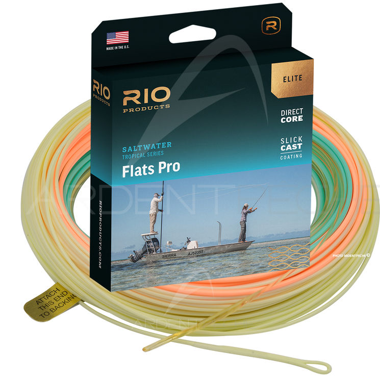 Soie RIO ELITE Flats Pro Stealthtip Flottante pointe intermédiaire