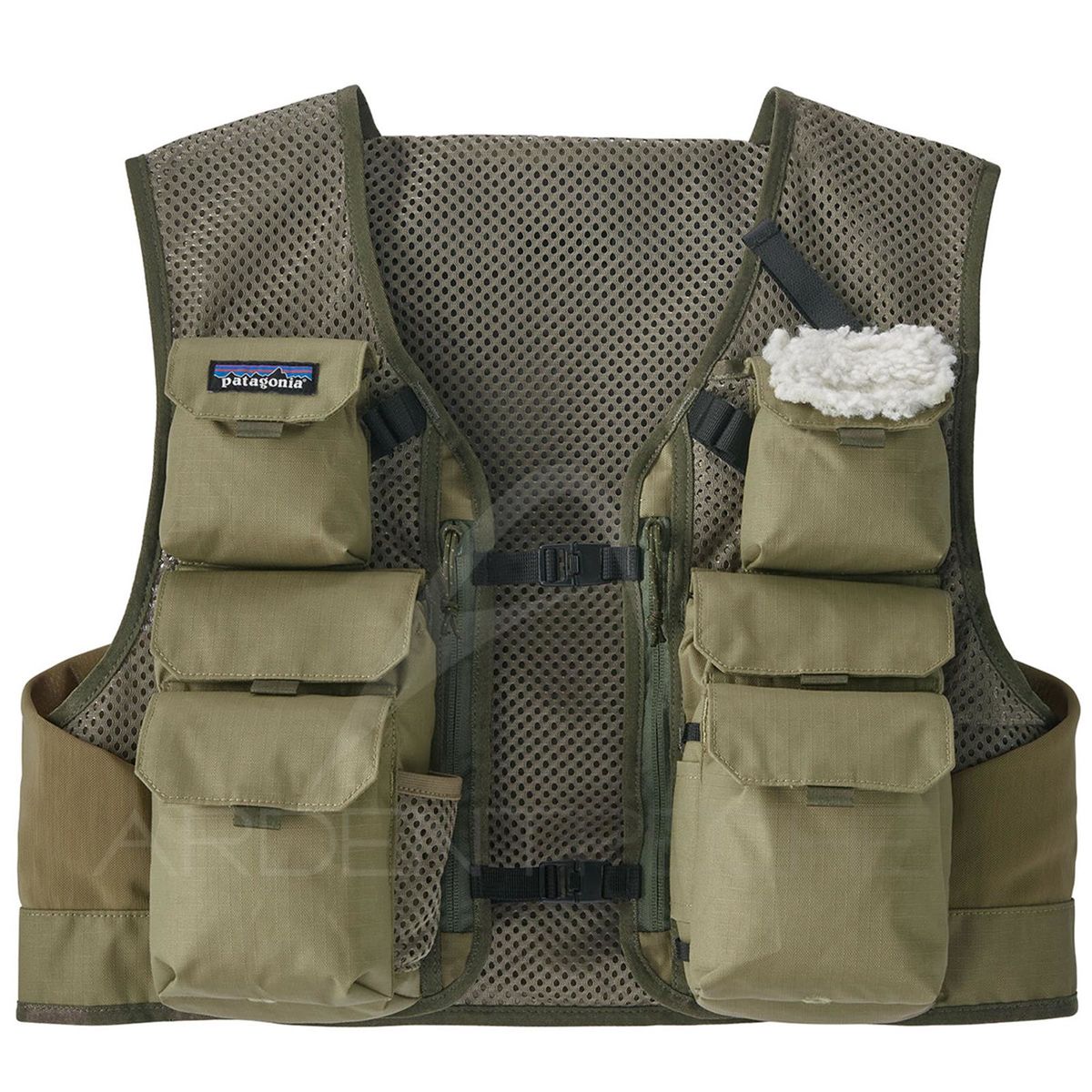 Gilet mouche PATAGONIA Stealth Pack Vest-Sage Khaki | Ardent Fly Fishing