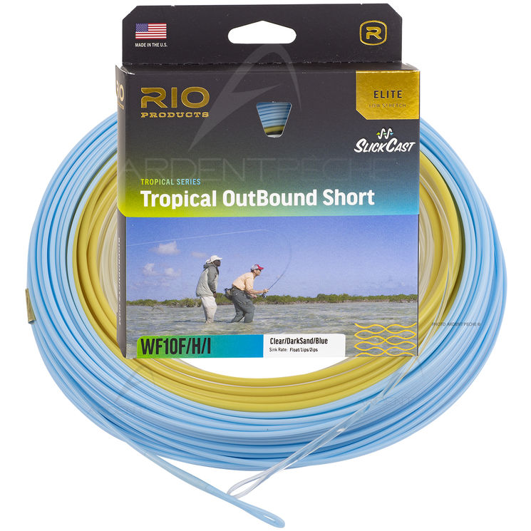 Soie RIO ELITE TROPICAL OUTBOUND SHORT Flottante pointe intermédiaire
