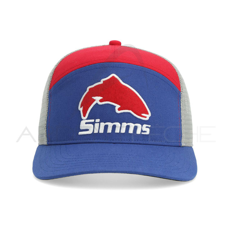 Casquette SIMMS Brown Trout 7-Panel Navy