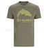 Tee shirt SIMMS Wood Trout Fill Military