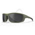 Lunettes polarisantes WILEY X Grid captivate Grey Matte utility green frame