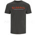 Tee shirt SIMMS Logo T-shirt Simms Orange/Charcoal Heather