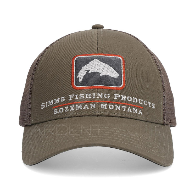 Casquette SIMMS Trout Icon Trucker Hickory 