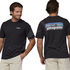Tee shirt PATAGONIA Men's P-6 Logo Responsibili-Tee Black