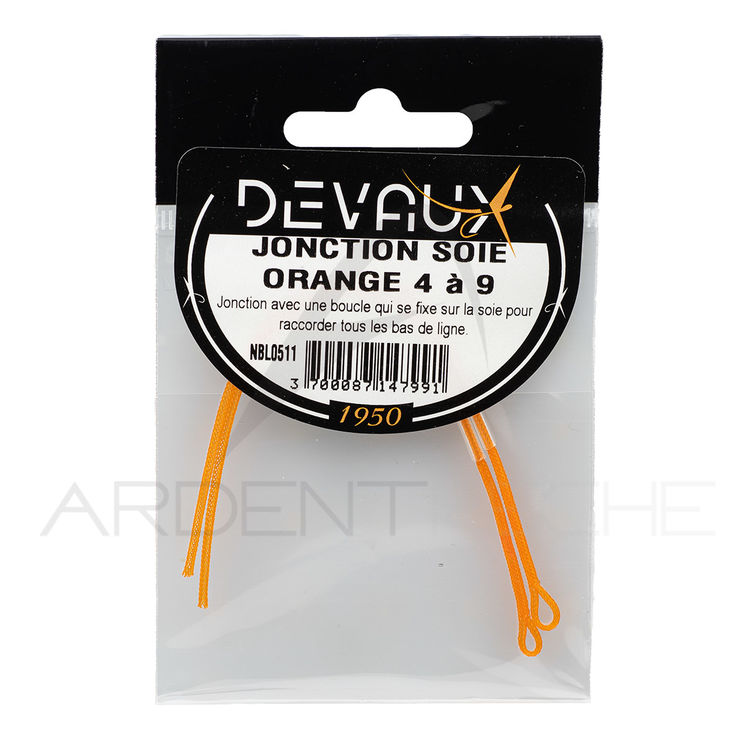 Connexion DEVAUX Jonction soie Orange 4 à 9